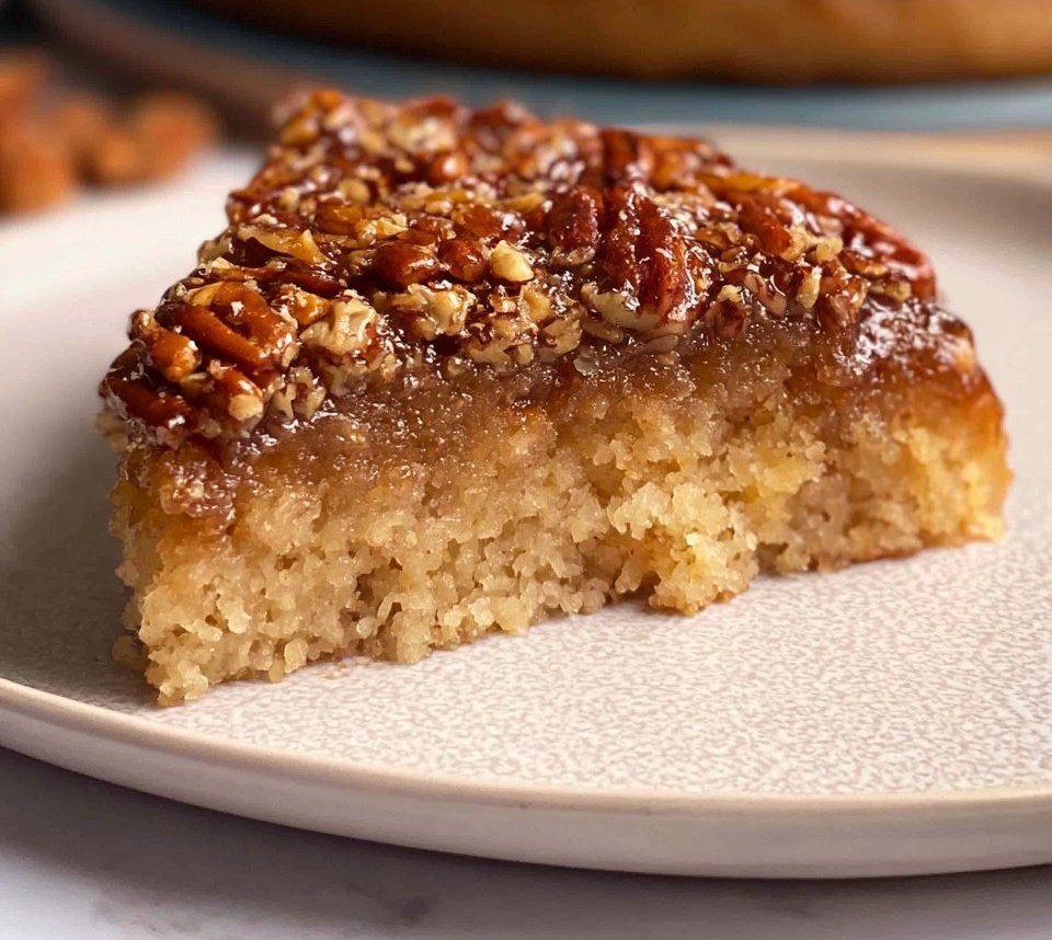 Pecan Upside Down Cake