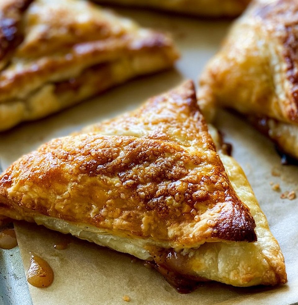 Butterscotch Pear Turnovers