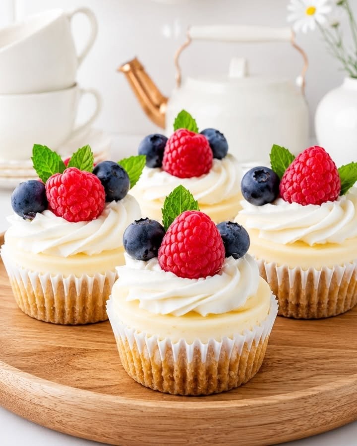 Effortless Mini Cheesecakes