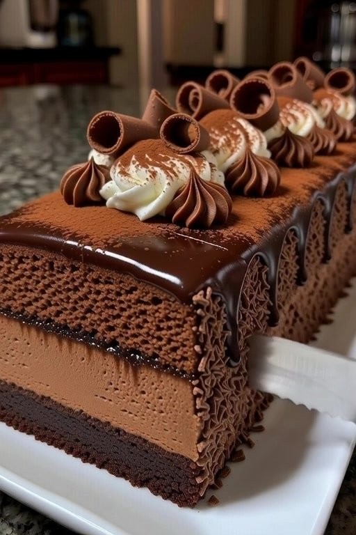Chocolate Tiramisu Mousse Cake