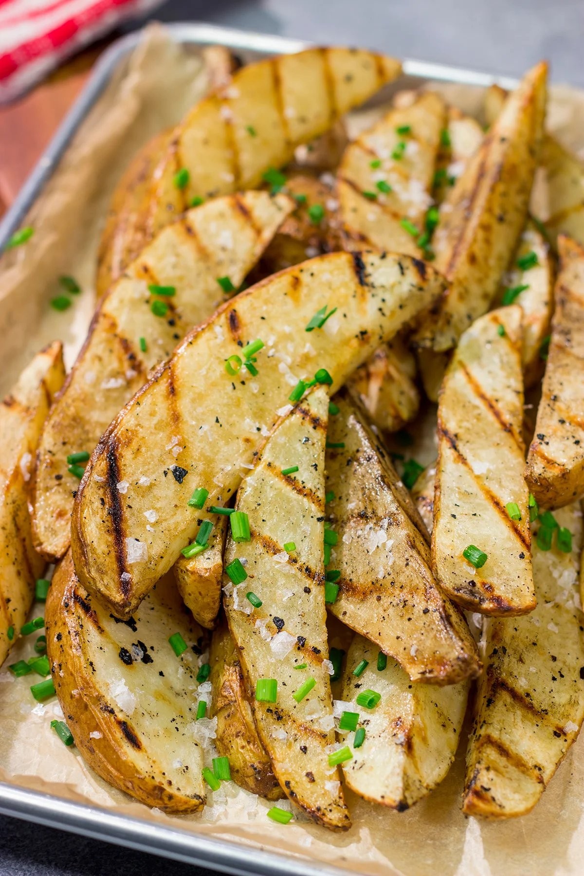 Grilled Salt and Vinegar Potatoes
