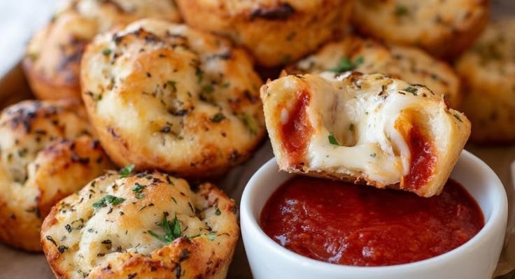 Cottage Cheese Pizza Bites
