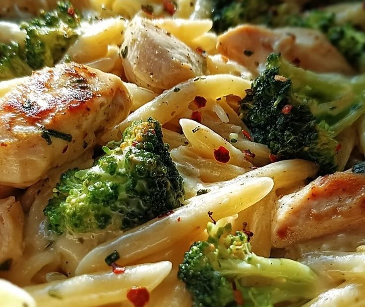 Chicken and Broccoli Pasta