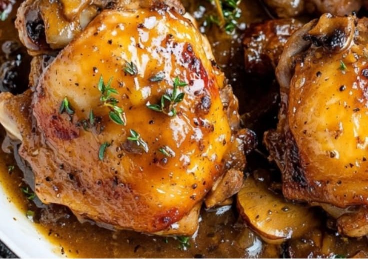 Chicken Thigh Marsala