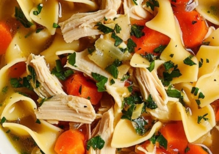 Slow Cooker Chicken Noodle Soup