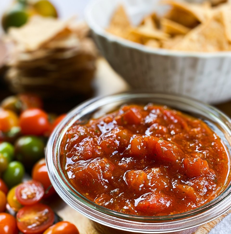 Cherry Tomato Salsa