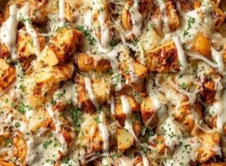 Garlic Parmesan Chicken and Potatoes