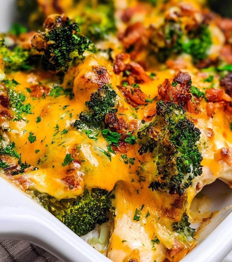 Broccoli Bacon Cheddar Chicken