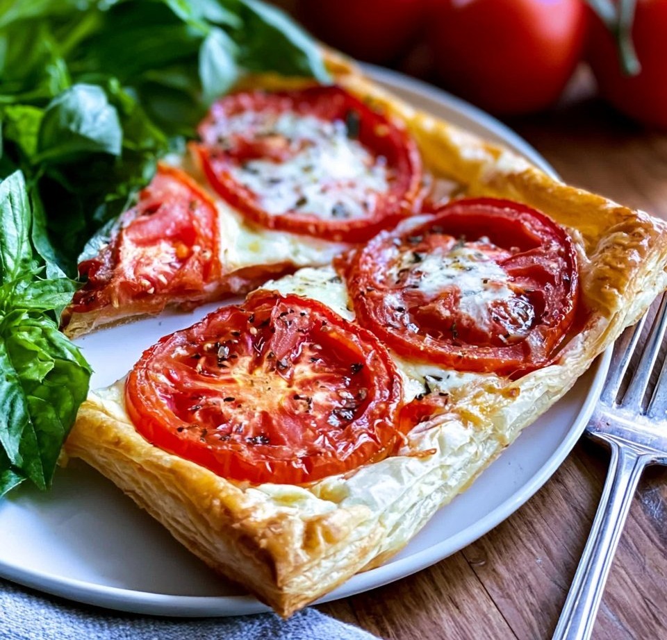 Puff Pastry Tomato Tart