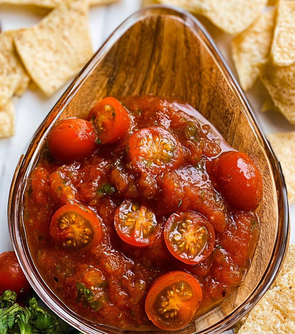 Cherry Tomato Salsa