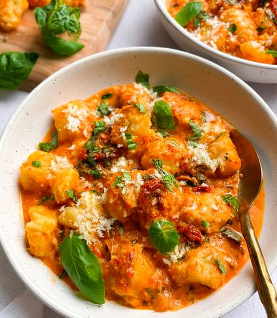Gnocchi With Sundried Tomato Sauce