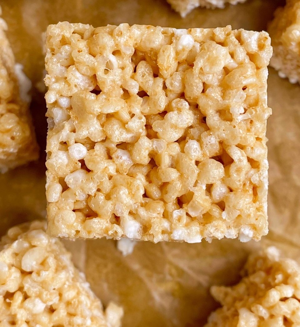 Brown Butter Rice Krispies Treats