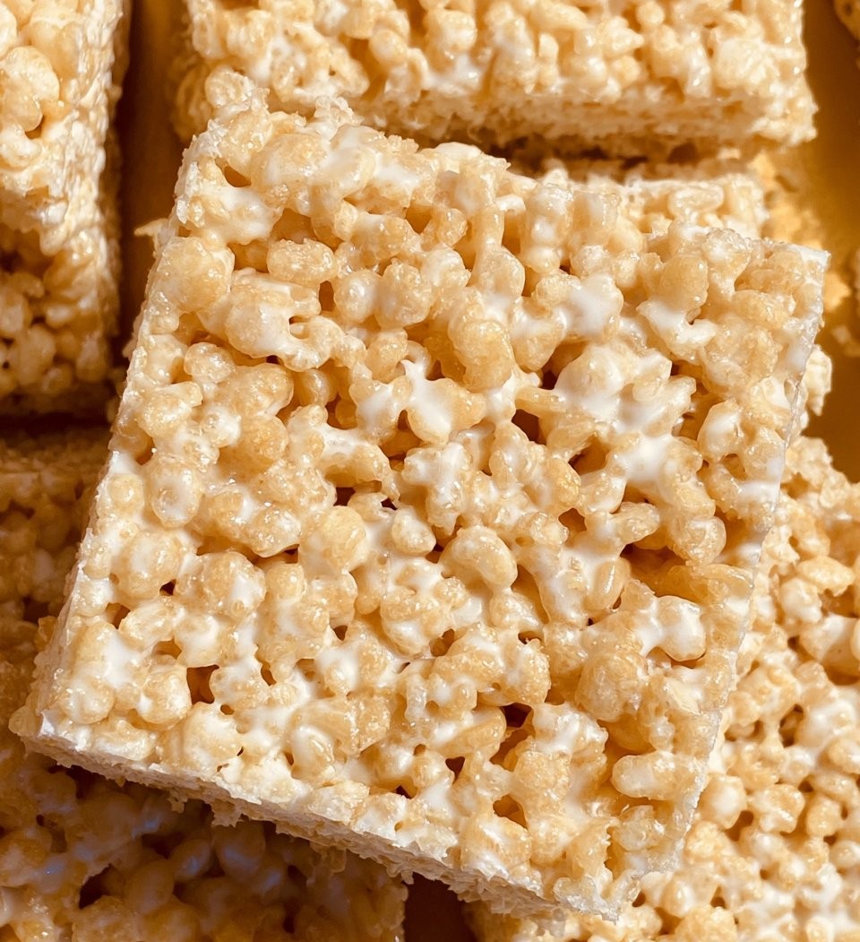 Brown Butter Rice Krispies Treats