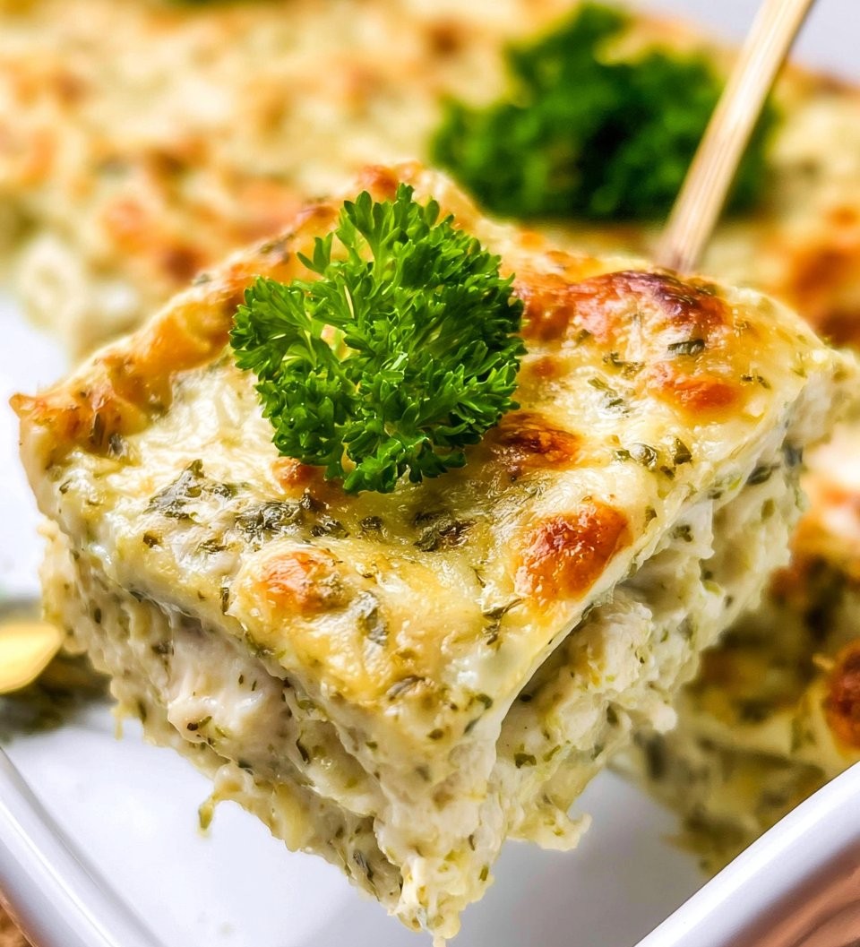 White Chicken Lasagna