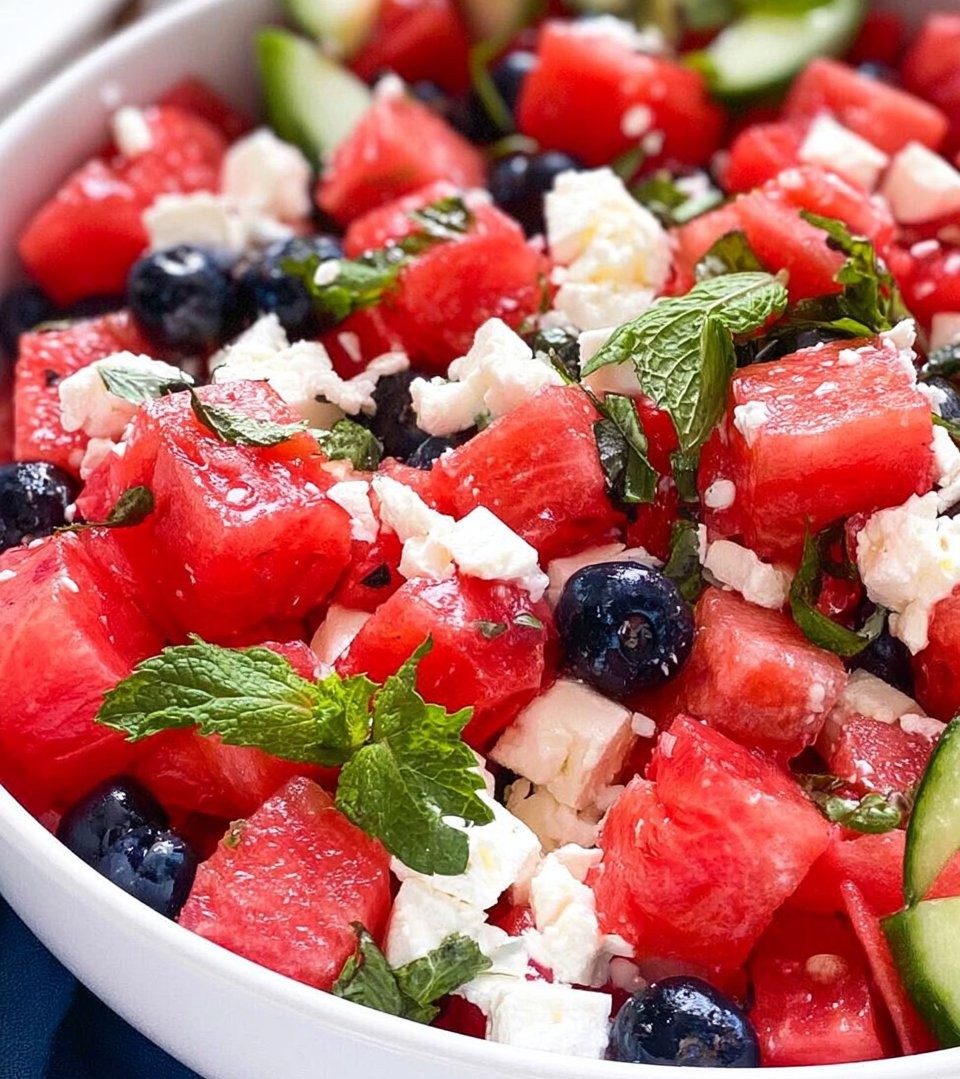 Watermelon Feta Salad