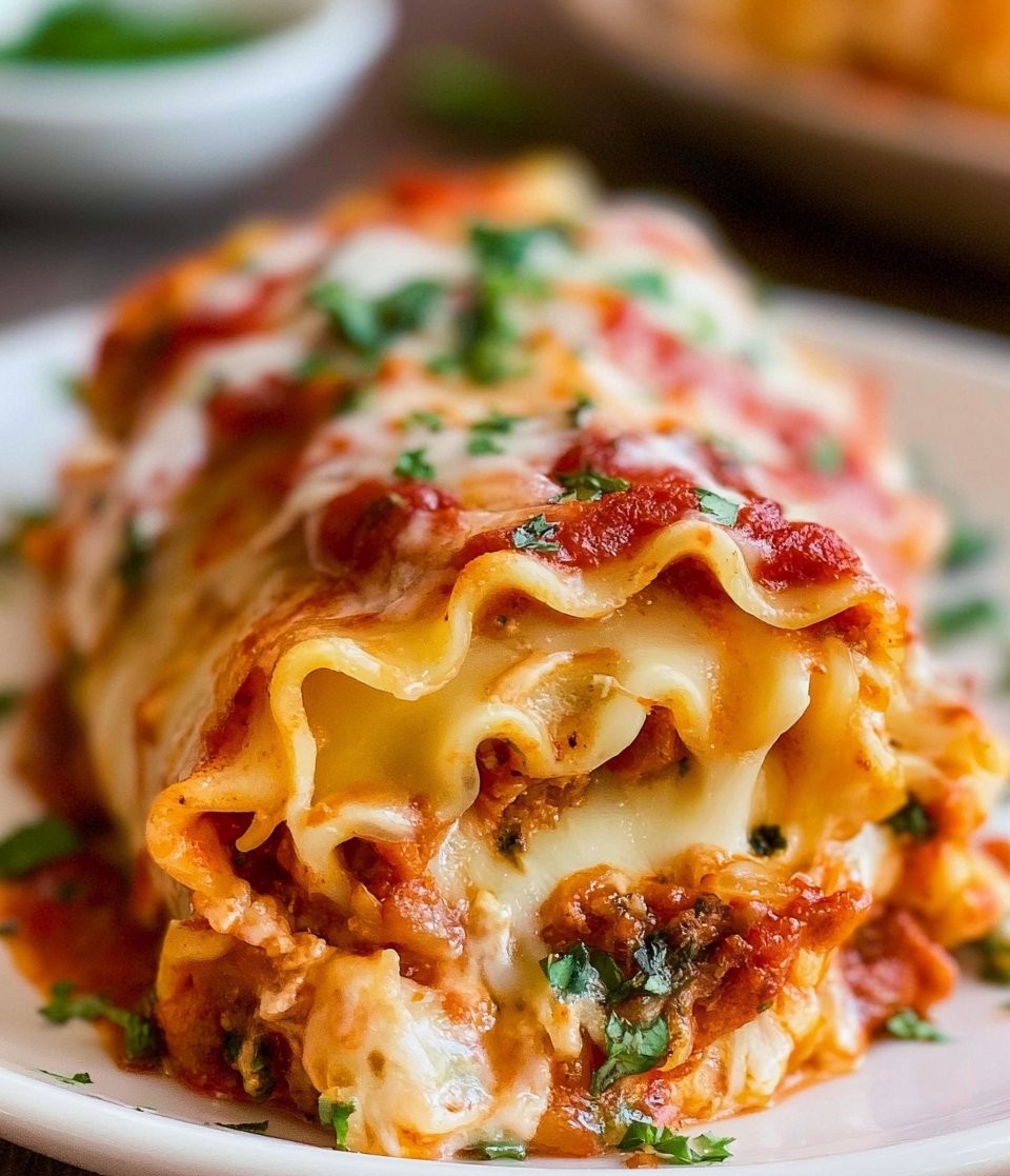 Lasagna Roll Ups