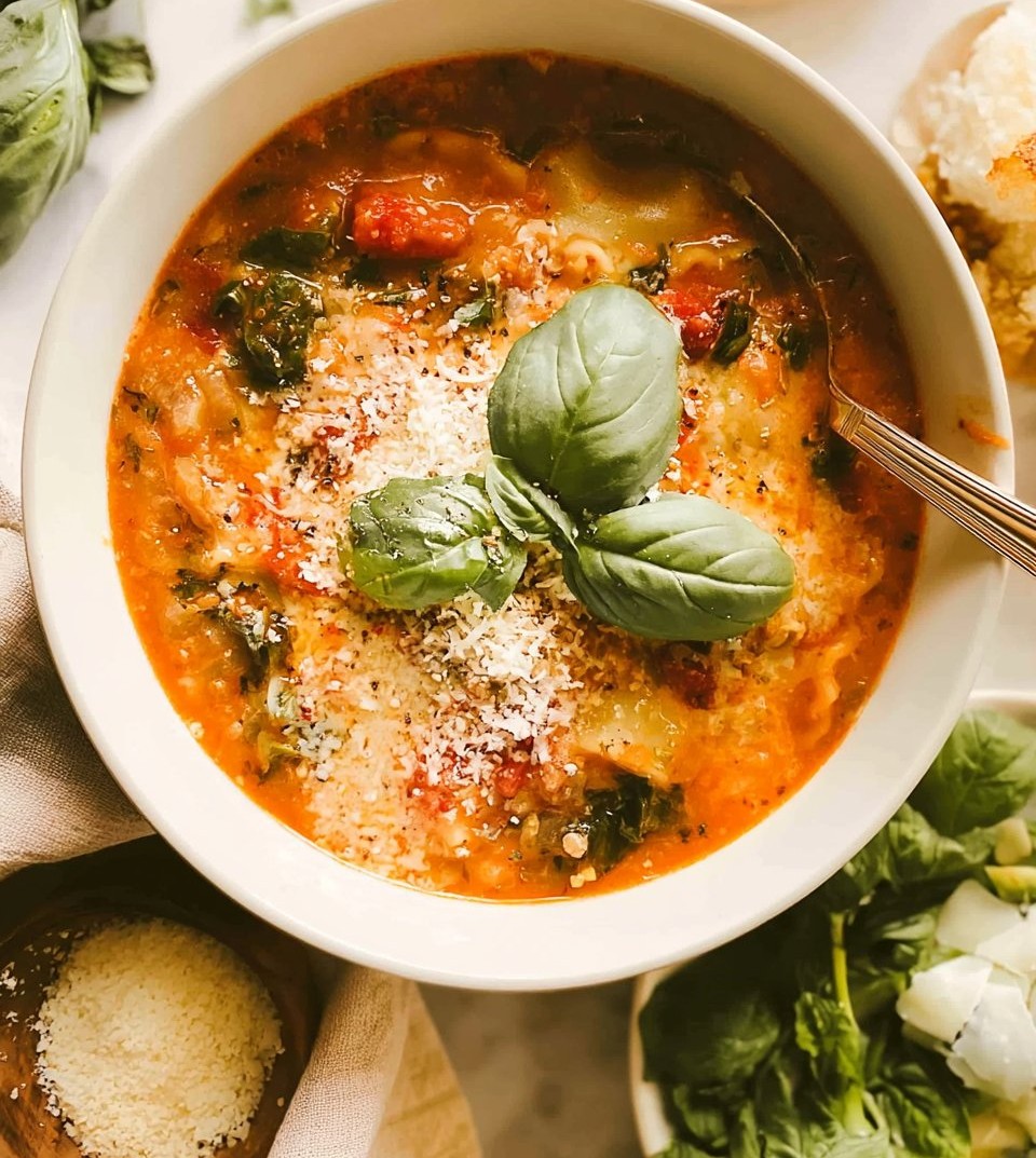 Lasagna Soup