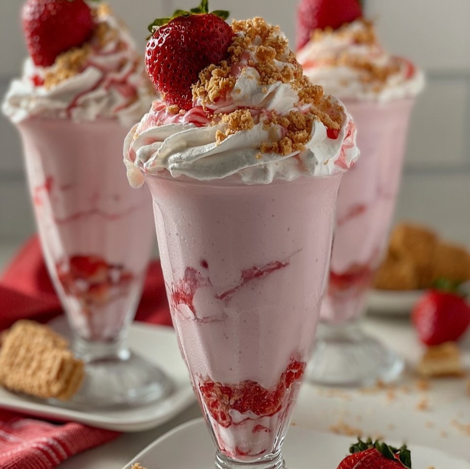 Strawberry Cheesecake Milkshake