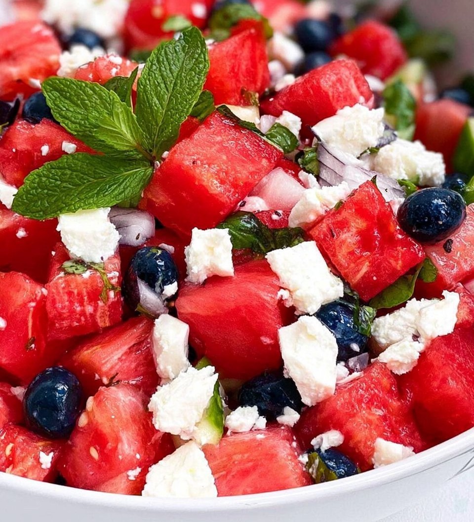 Watermelon Feta Salad