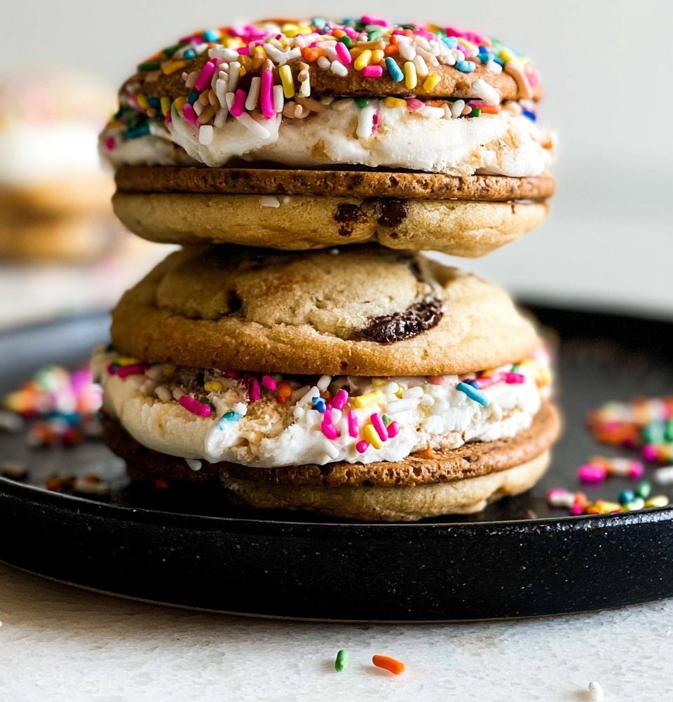 Cookie Ice Cream Sandwiches