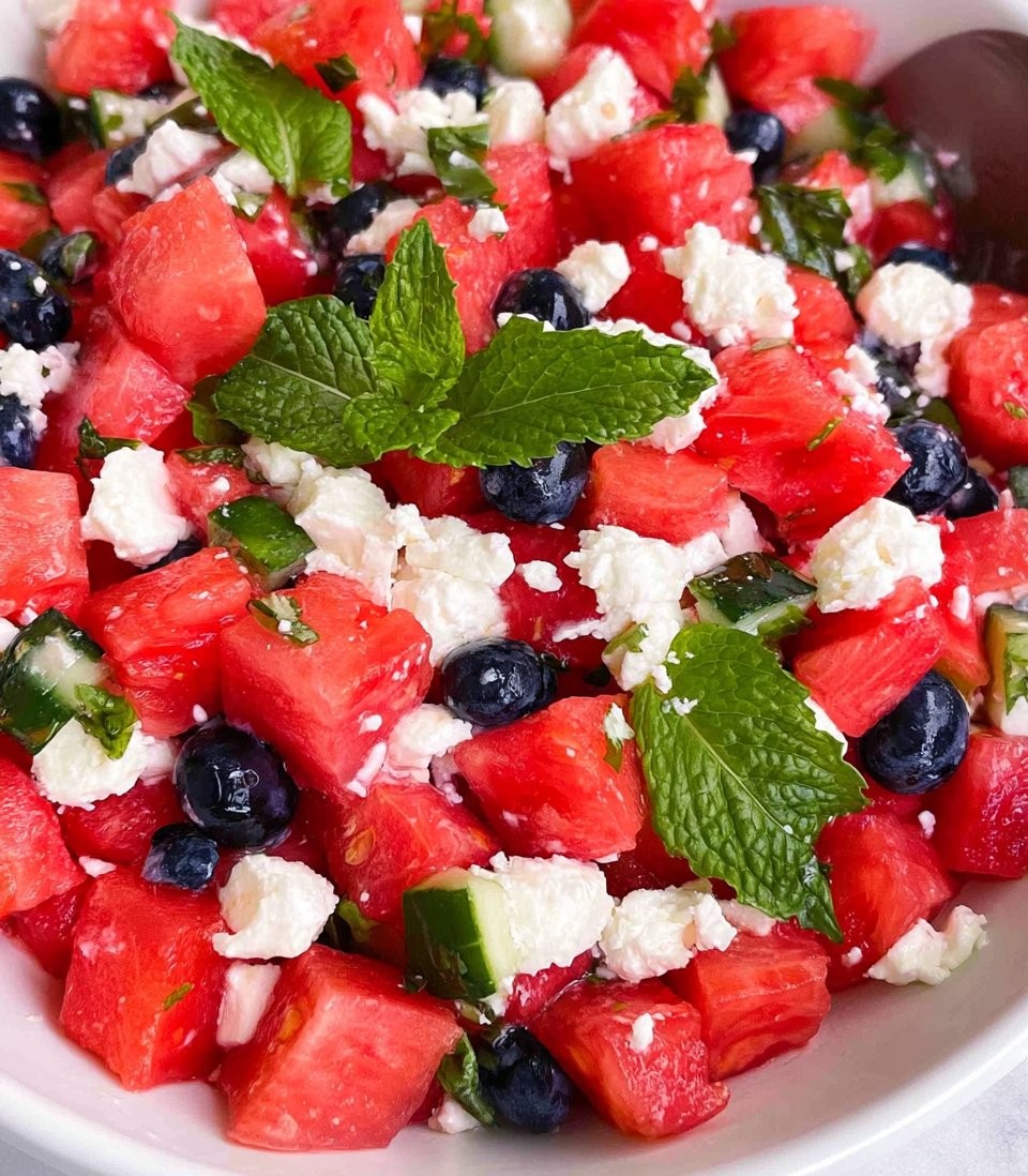 Watermelon Feta Salad