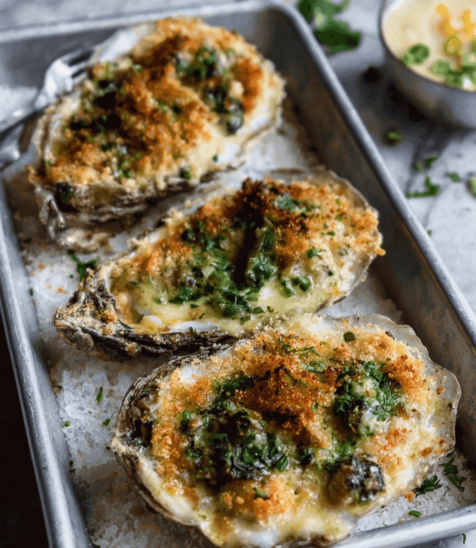 Oysters Rockefeller