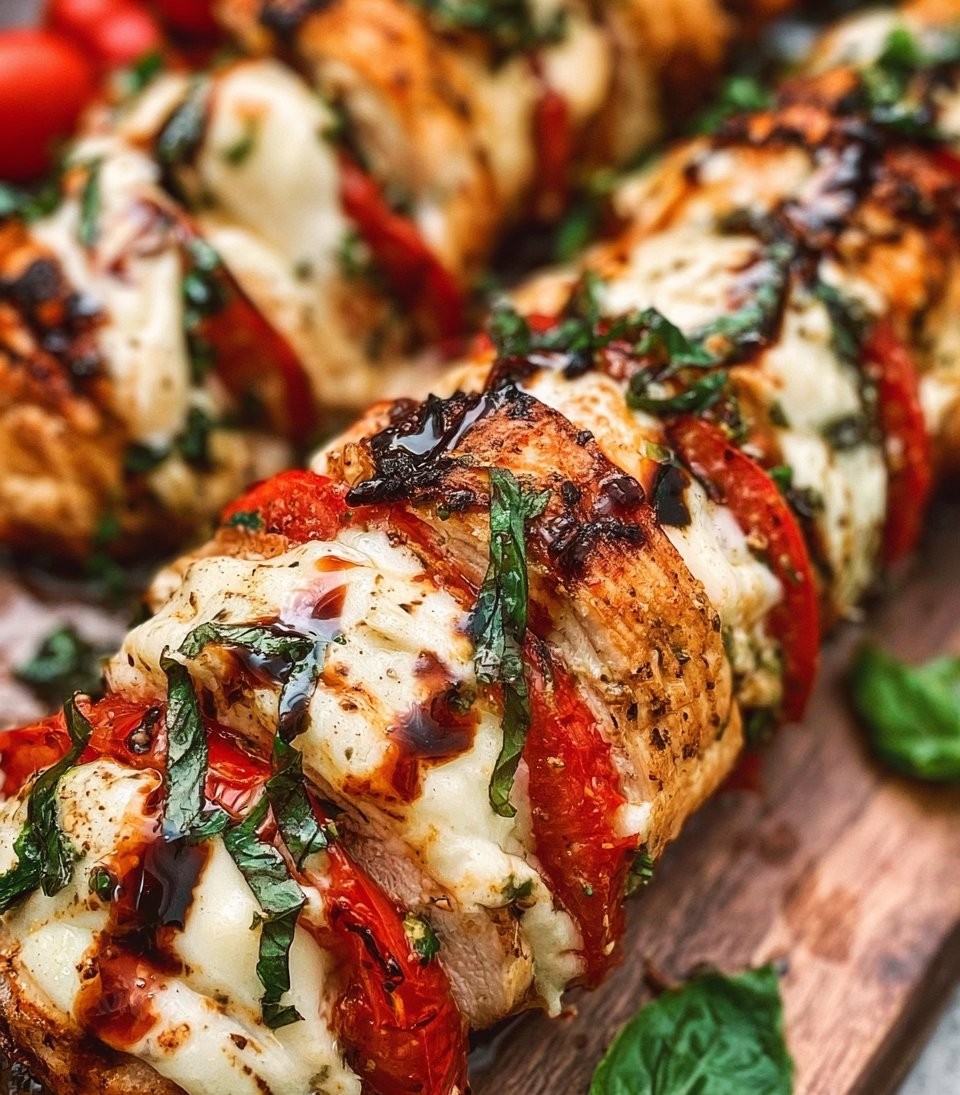 Caprese Stuffed Chicken