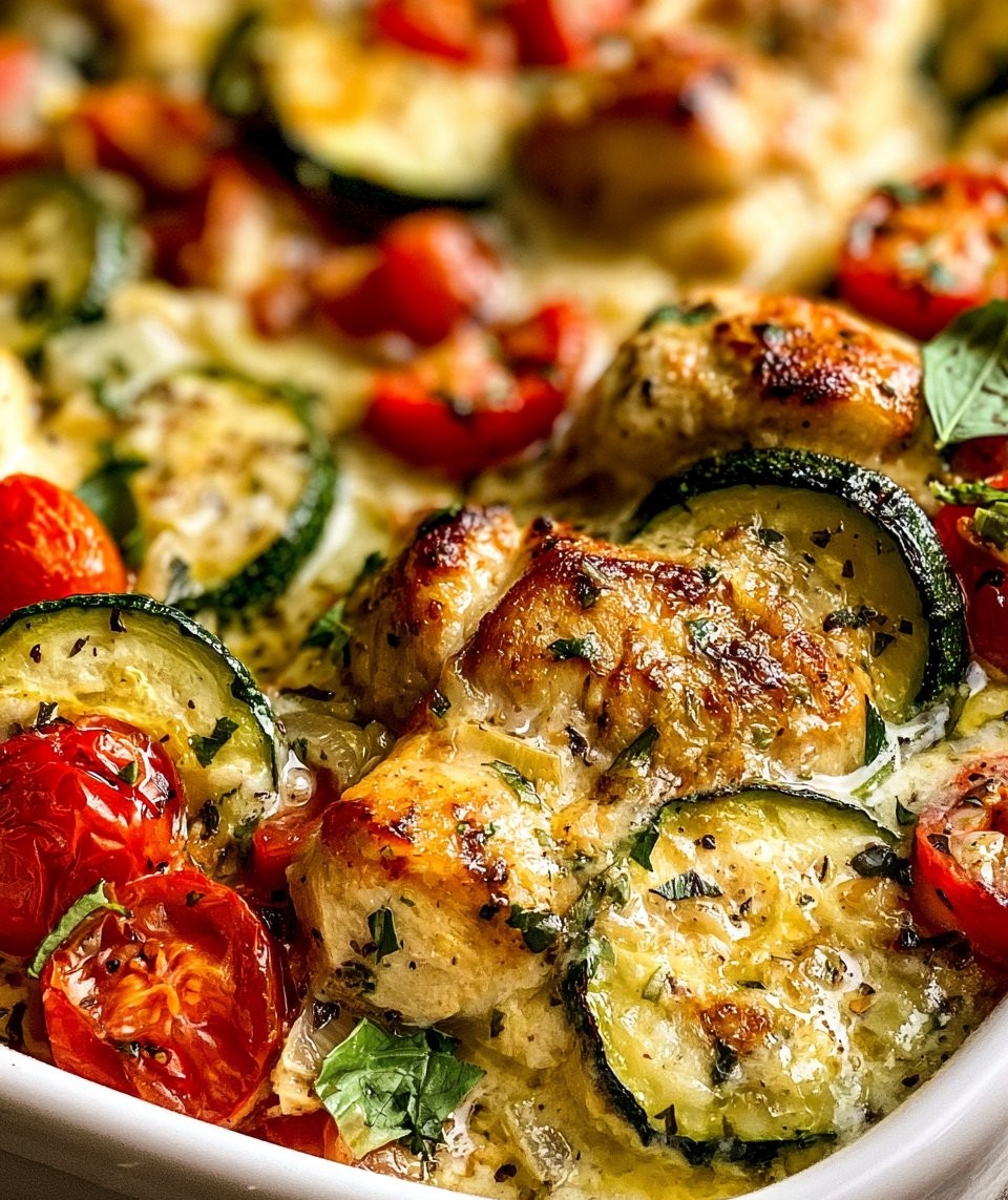 Chicken Zucchini Bake