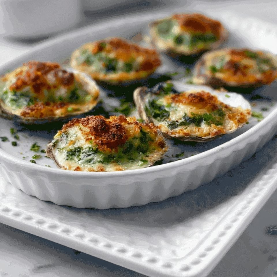 Oysters Rockefeller