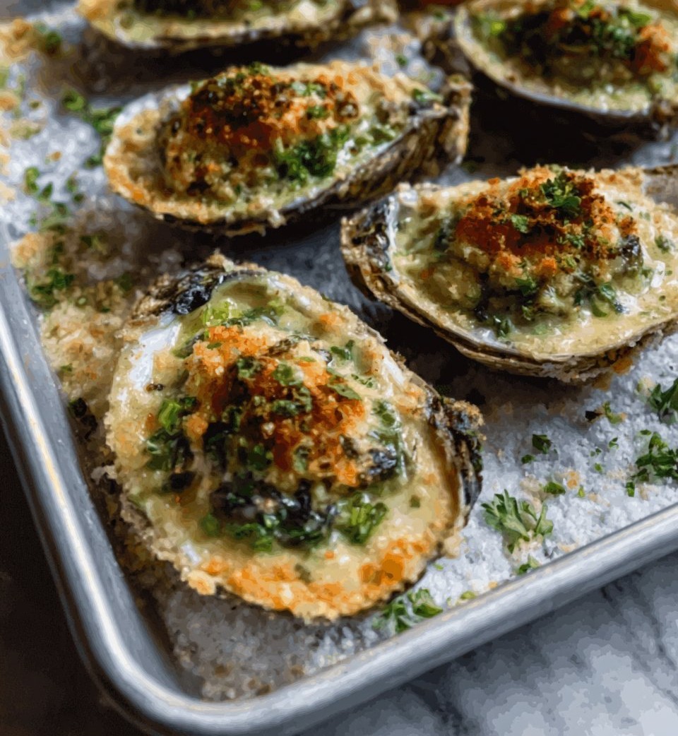 Oysters Rockefeller