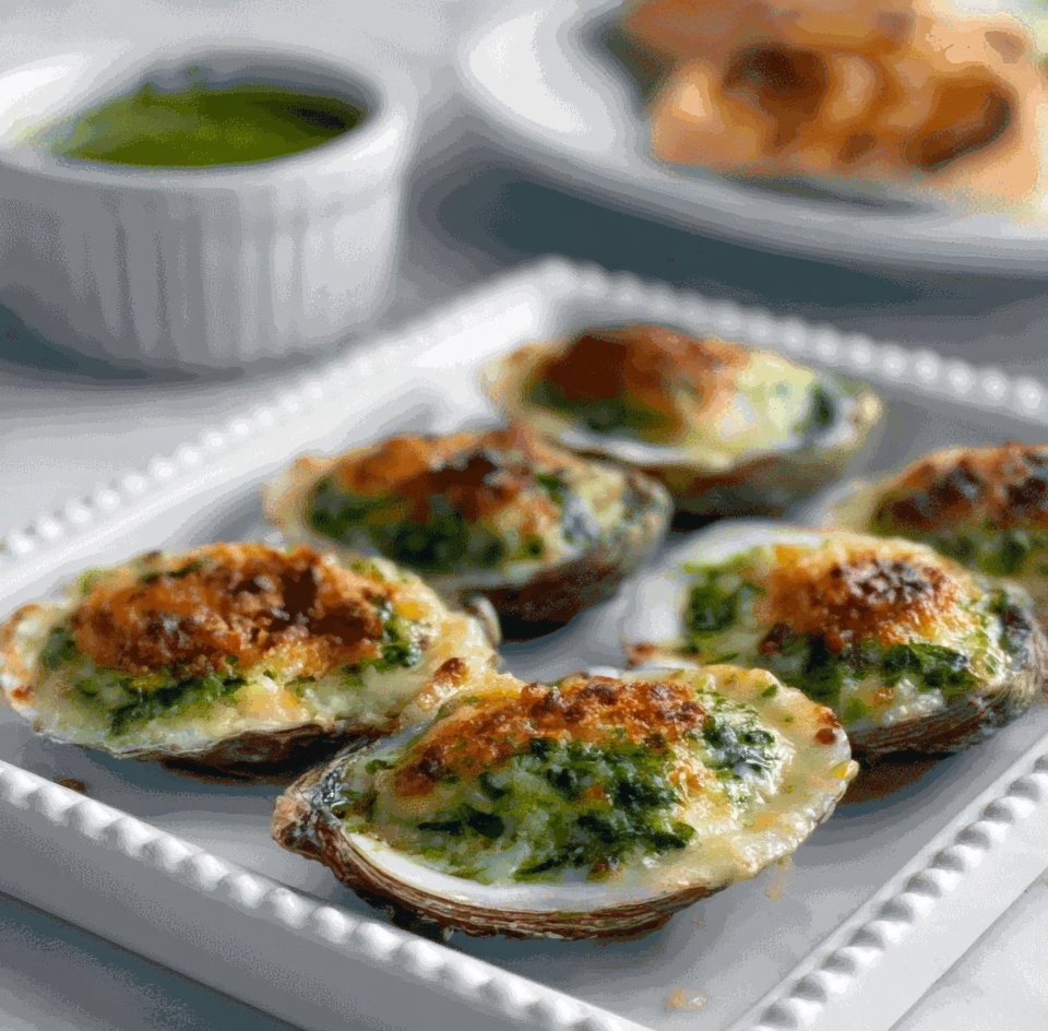Oysters Rockefeller