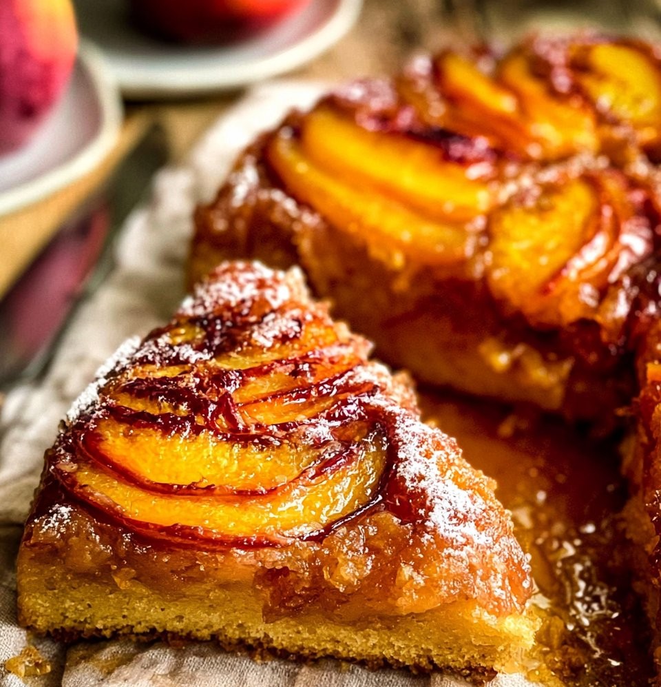 Peach Upside Down Cake