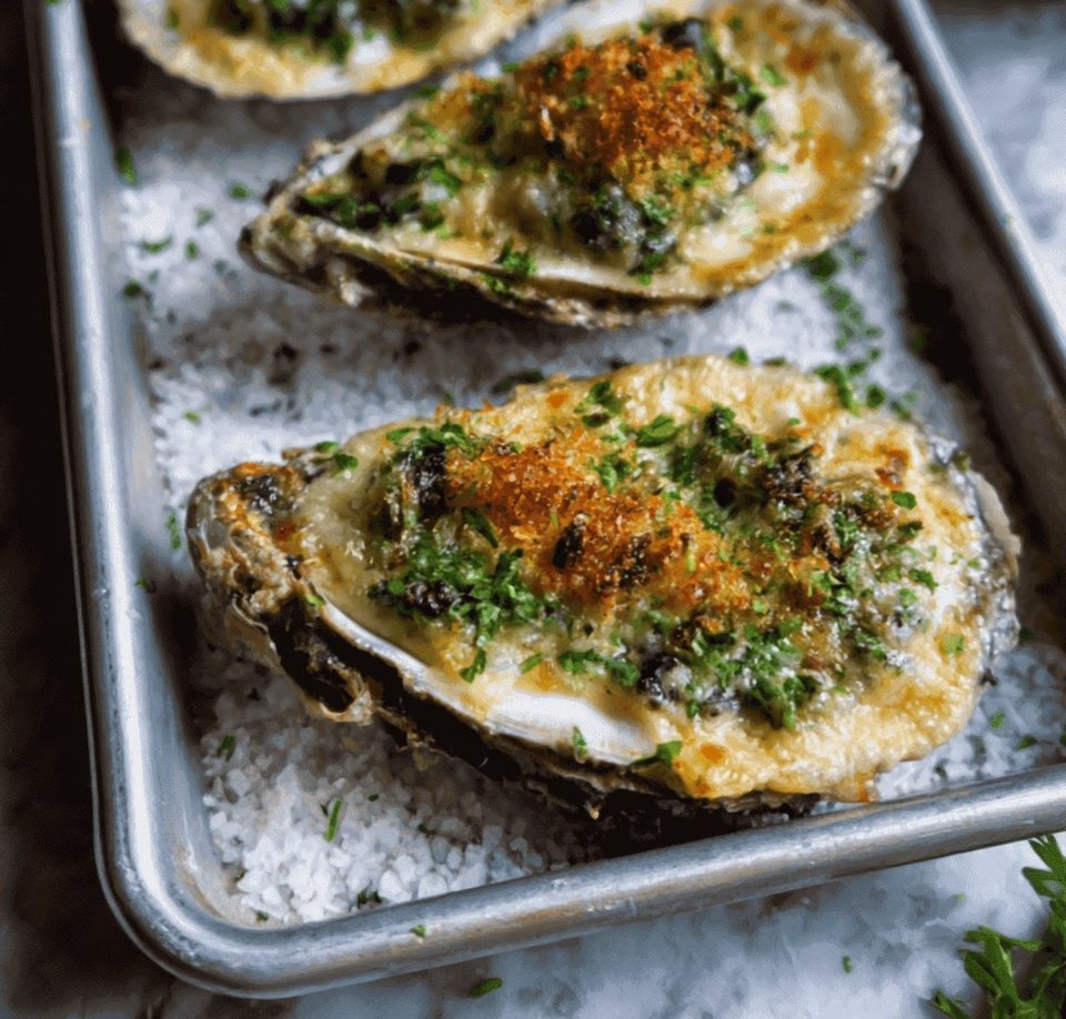 Oysters Rockefeller