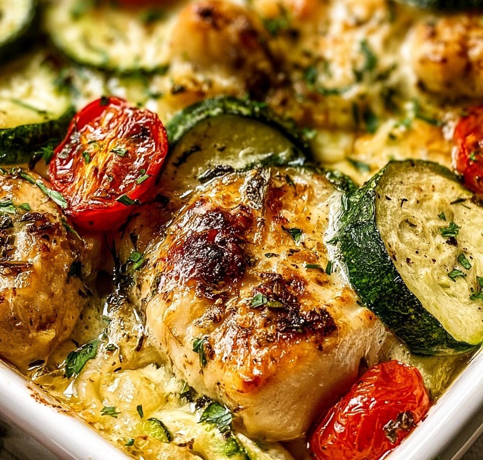 Chicken Zucchini Bake