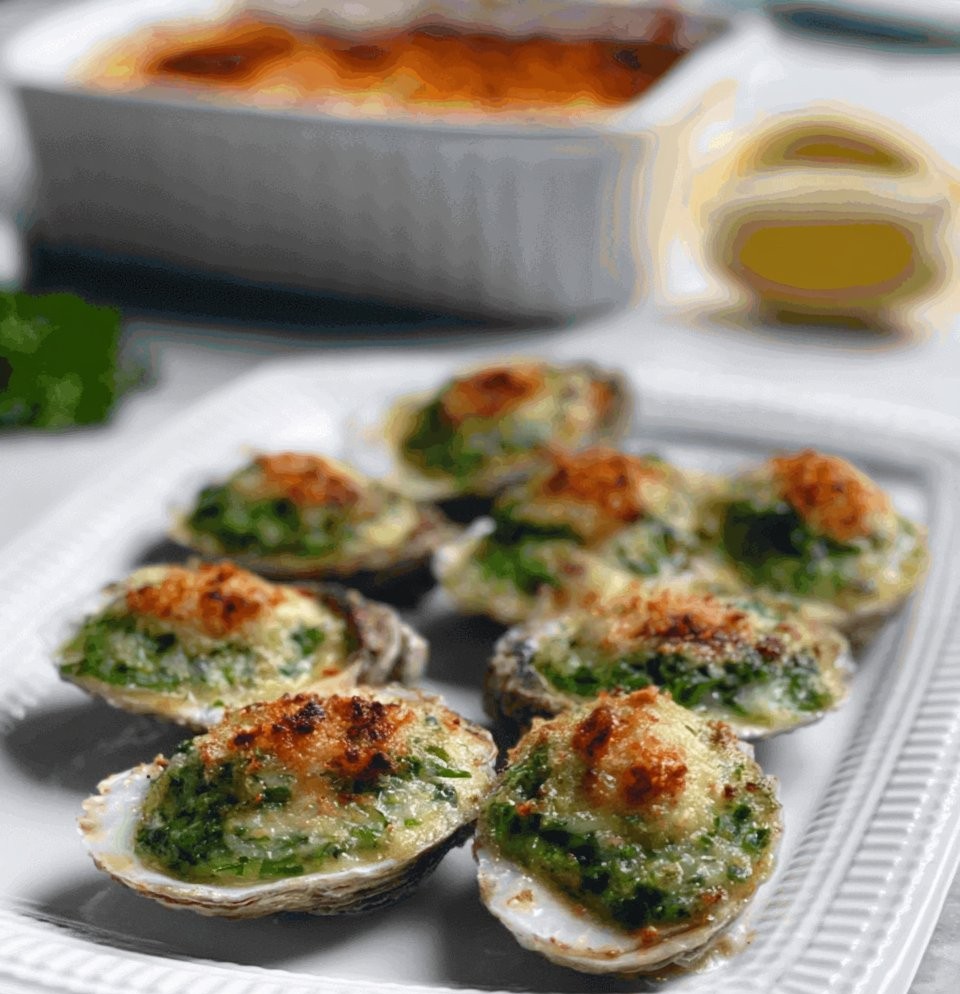 Oysters Rockefeller