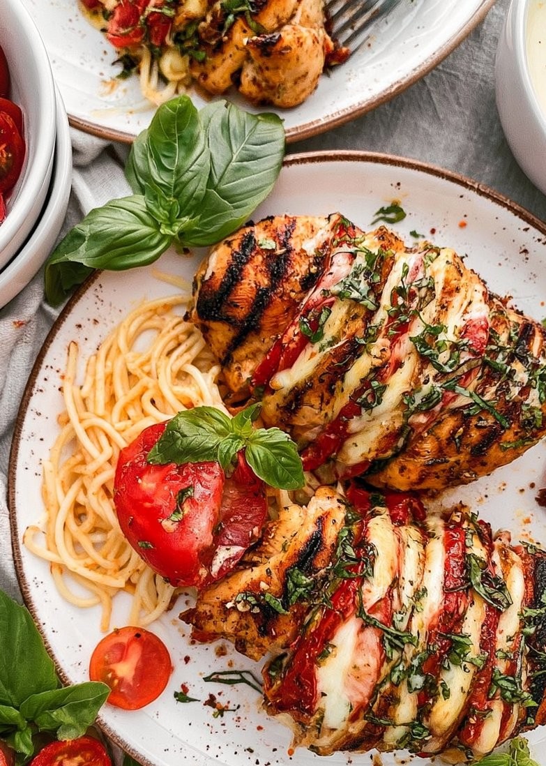 Caprese Stuffed Chicken