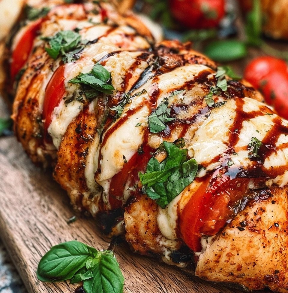 Caprese Stuffed Chicken