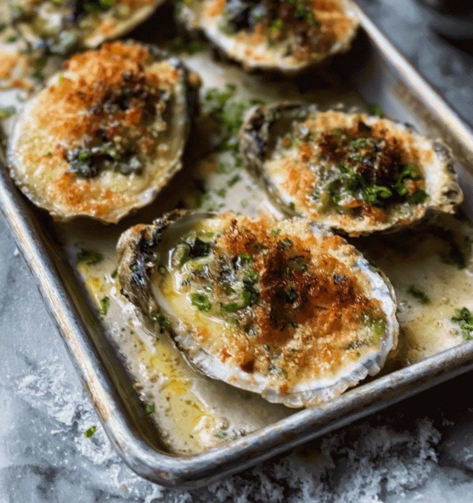Oysters Rockefeller