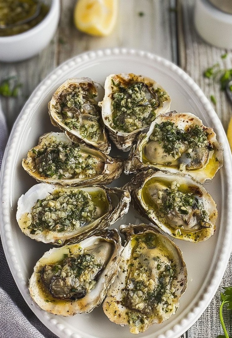 Garlic Butter Oysters