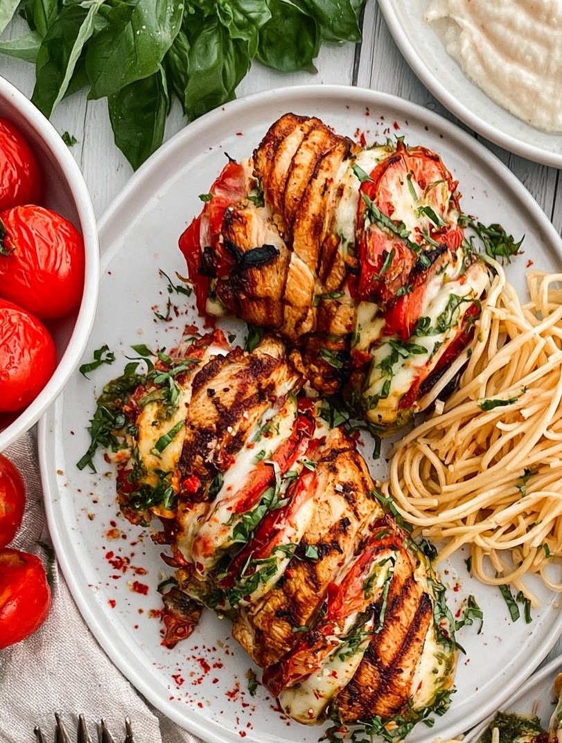 Caprese Stuffed Chicken
