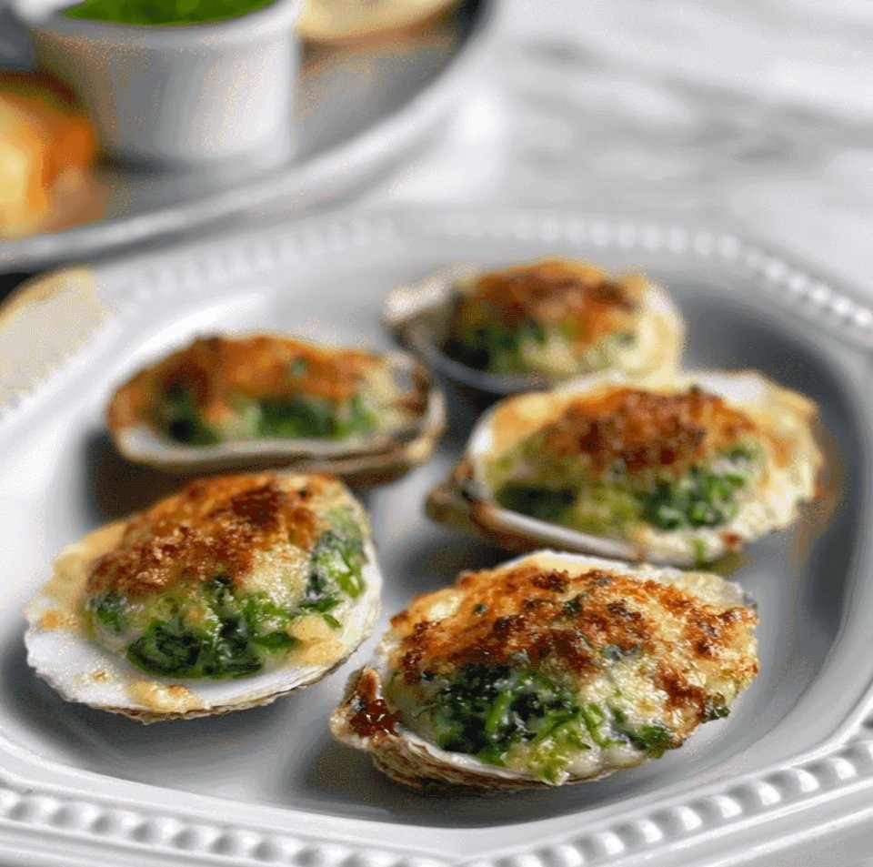 Oysters Rockefeller
