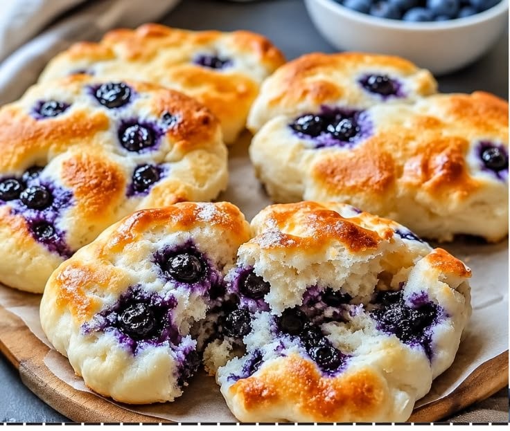 Protein-Packed Blueberry Cloud Bread