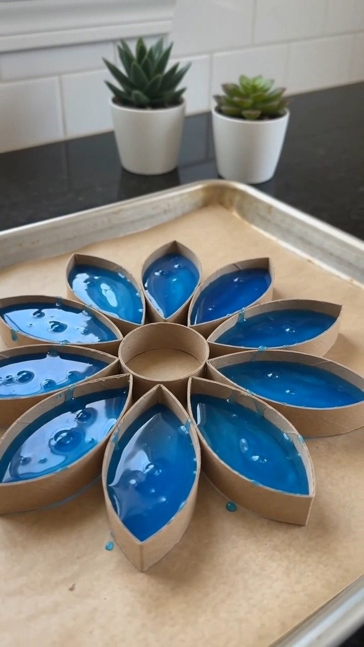 Don't throw away paper towel tubes—turn them into creative crafts and colorful decorations with simple supplies ✨ Save this project!
