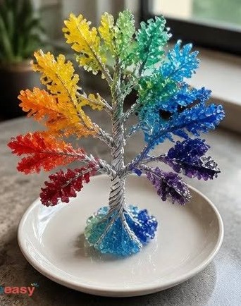 Rainbow Crystal Love Tree