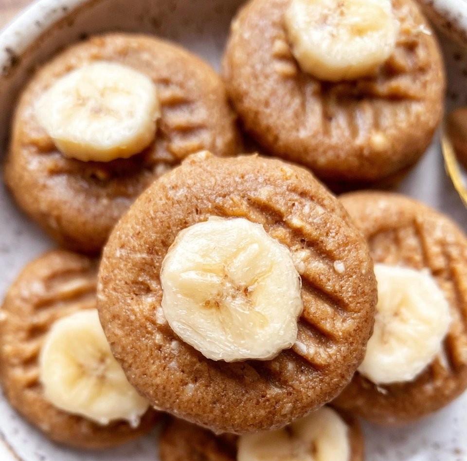 Banana Peanut Butter Cookies