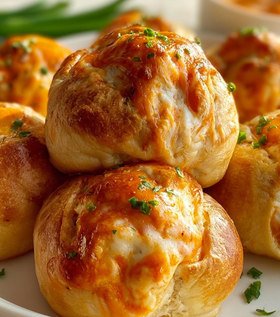 Buffalo Ranch Chicken Bombs