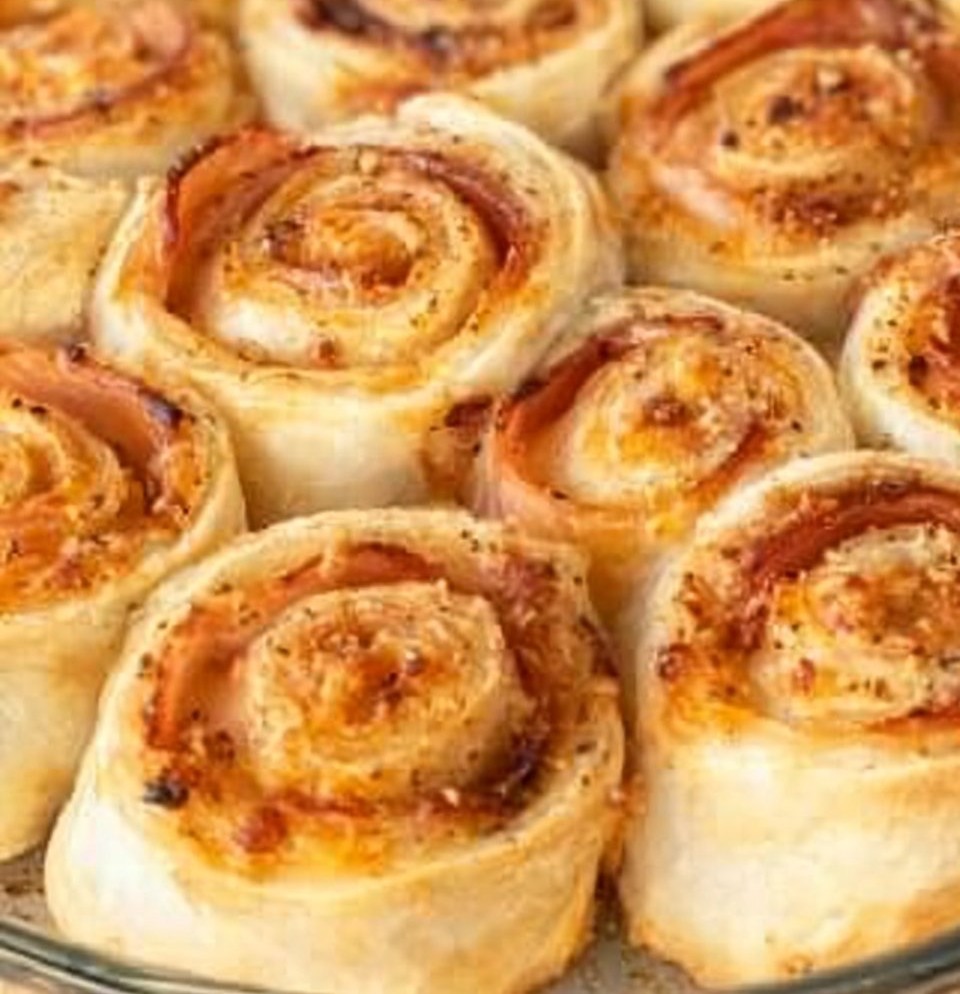 Ham and Cheese Pinwheels