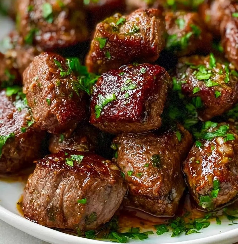 Garlic Butter Steak Bites