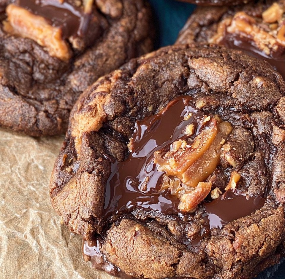 Coffee Toffee Cookies