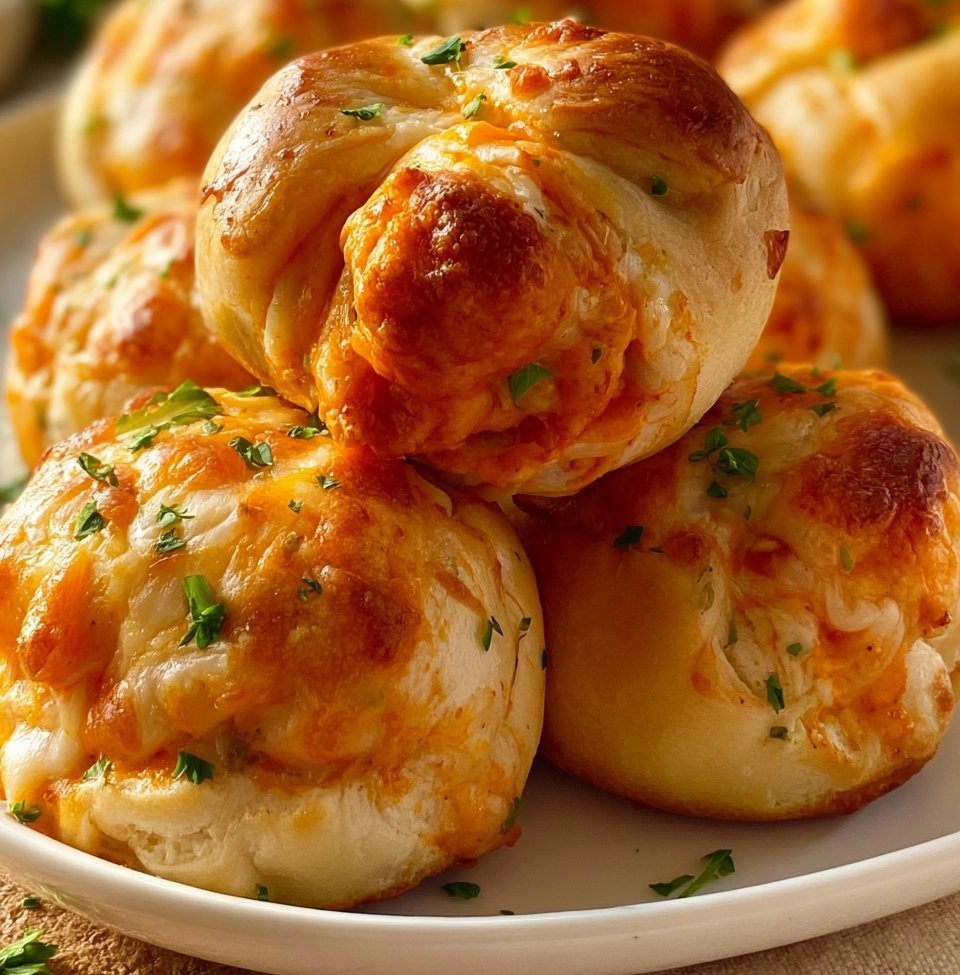 Buffalo Ranch Chicken Bombs